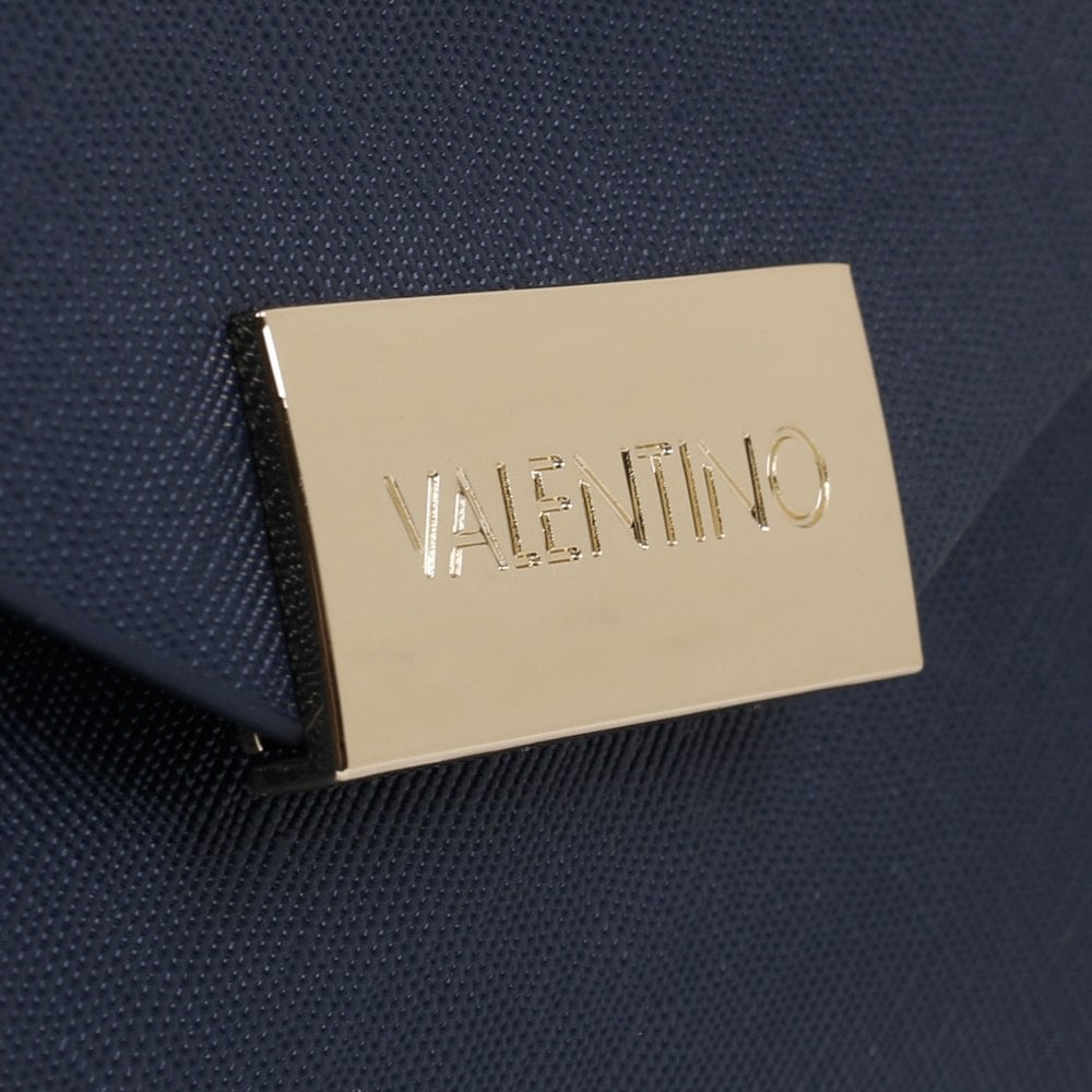 Arpie Navy Saffiano Envelope Pochette Bag