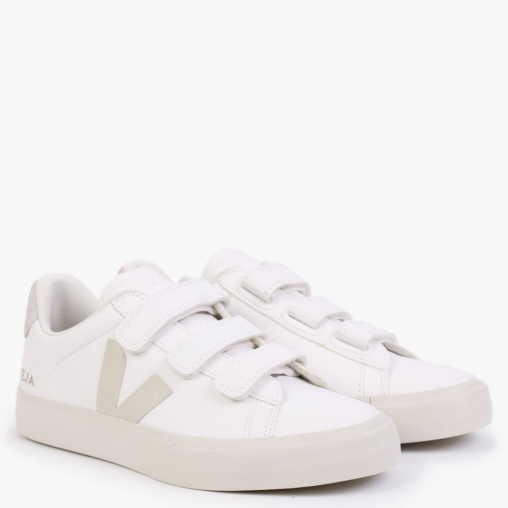 Recife Chromefree Leather Extra White Pierre Natural Trainers