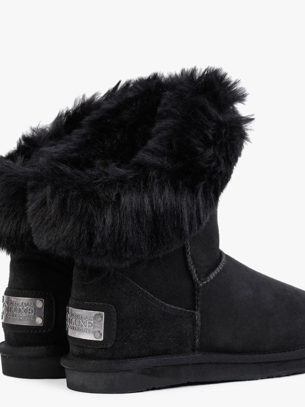 Foxy Xrta Short Black Twinface Boots