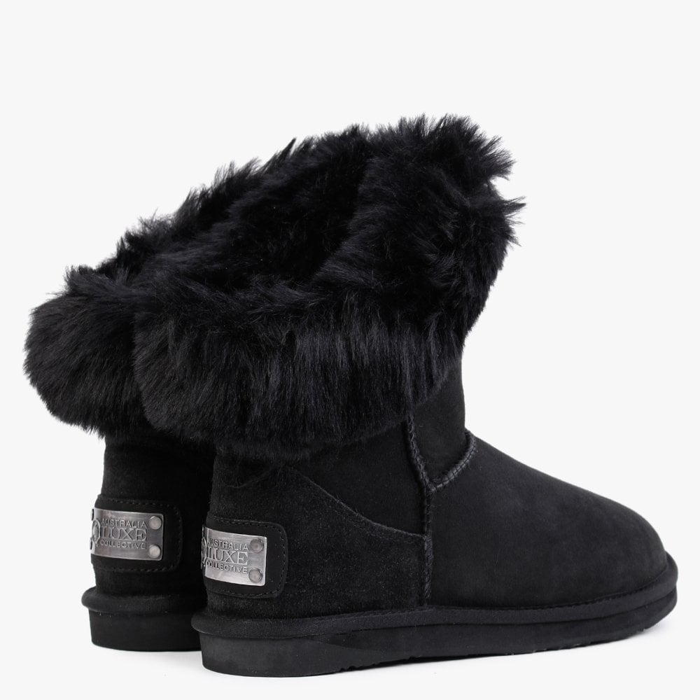Foxy Xrta Short Black Twinface Boots
