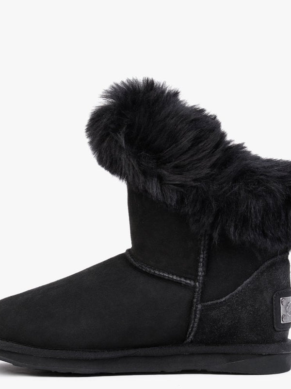 Foxy Xrta Short Black Twinface Boots