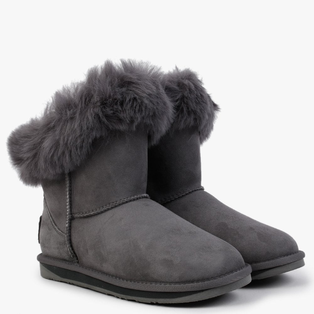Foxy Xrta Short Gray Twinface Boots
