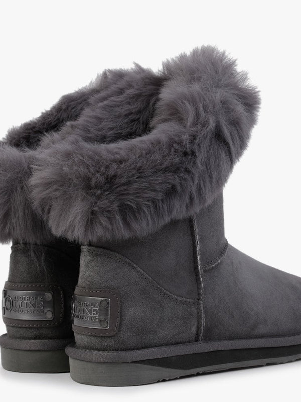 Foxy Xrta Short Gray Twinface Boots