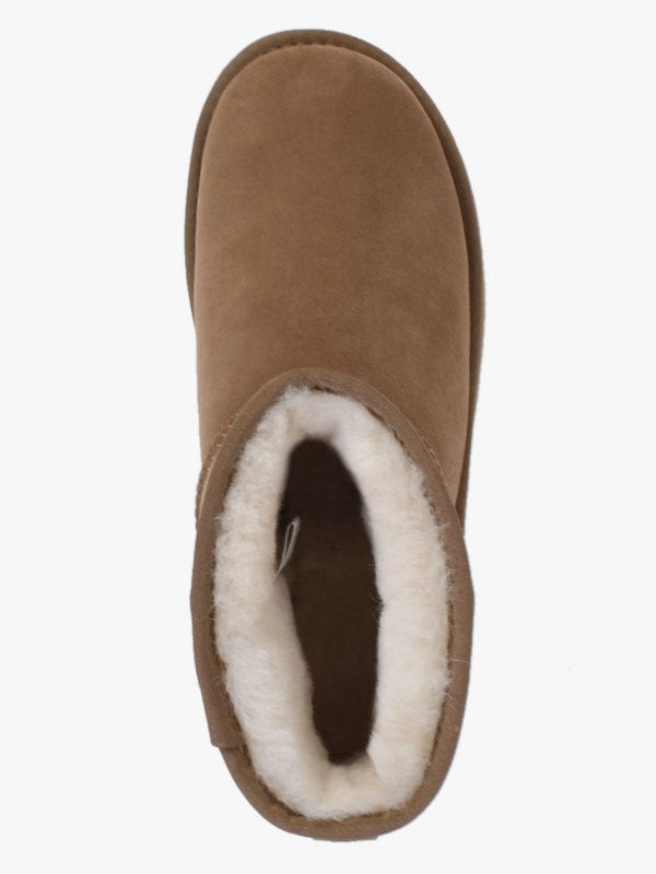 Heritage Xtra Short Chestnut Twinface Sheepskin Boots