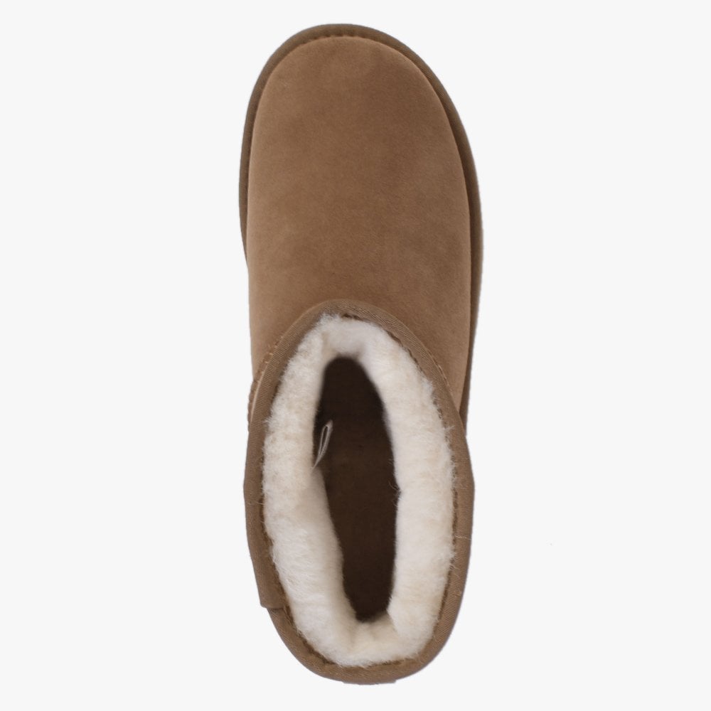 Heritage Xtra Short Chestnut Twinface Sheepskin Boots