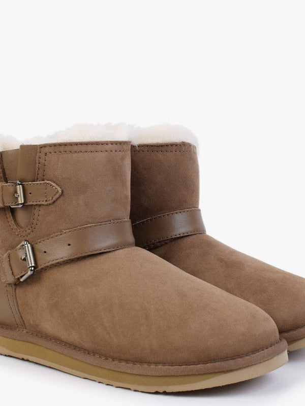 Machina Chestnut Twinface Sheepskin Boots