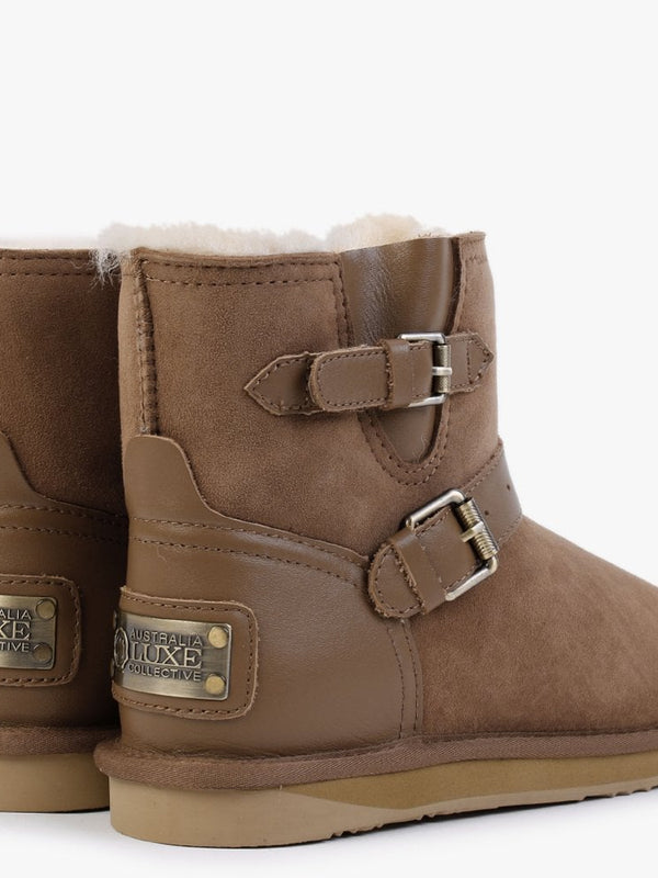 Machina Chestnut Twinface Sheepskin Boots