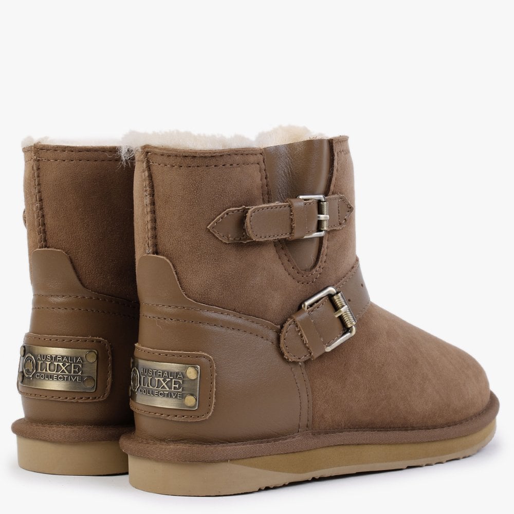 Machina Chestnut Twinface Sheepskin Boots