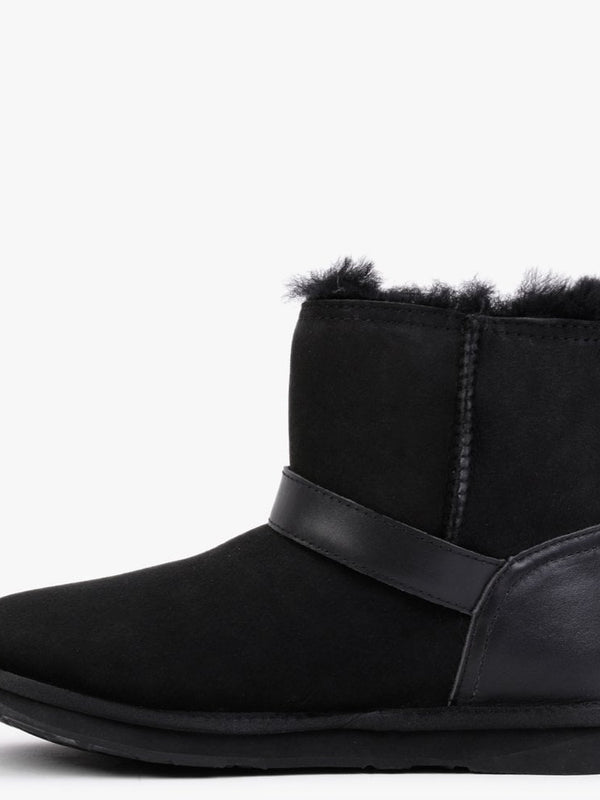 Machina Black Twinface Sheepskin Boots
