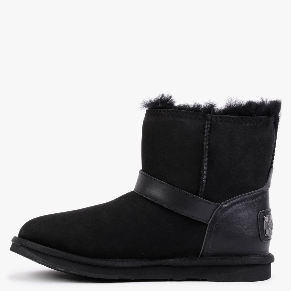 Machina Black Twinface Sheepskin Boots