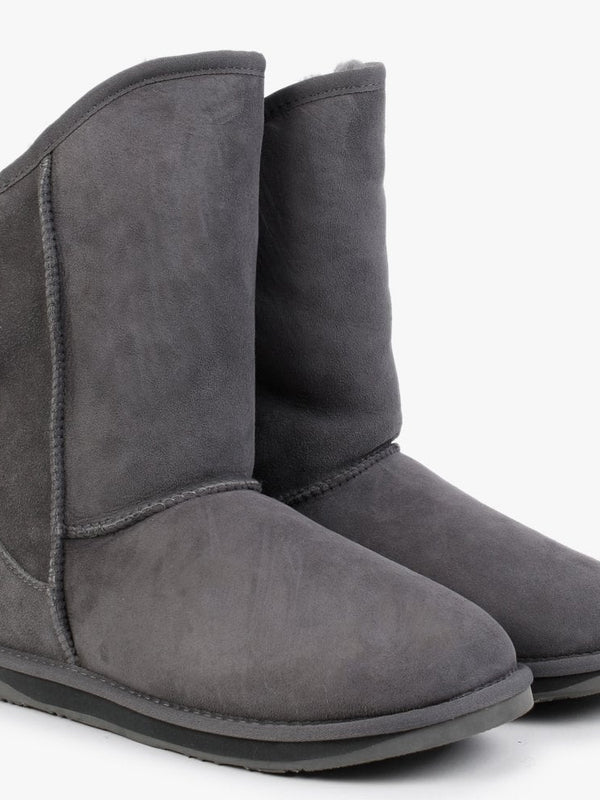 Spartan Knit Short Gray Twinface Boots