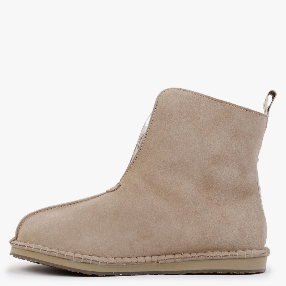 Homewurk Sand Twinface Sheepskin Ankle Boots