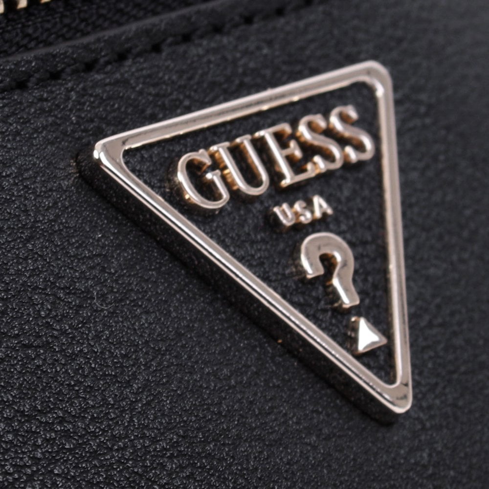 Manhattan II Black Pebbled Backpack