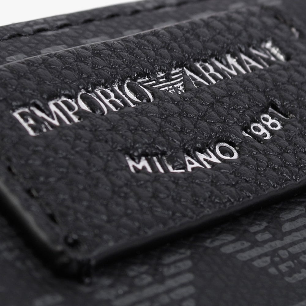Baguette Logo Black Cross-Body Bag