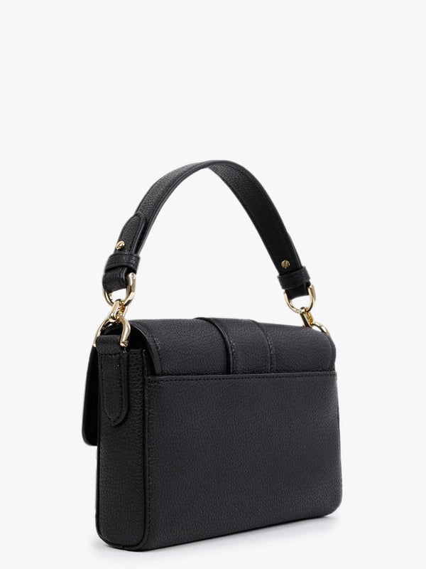 Spencer 21 Black Leather Shoulder Bag