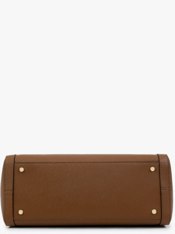 Clare 33 Tan Leather Tote Bag
