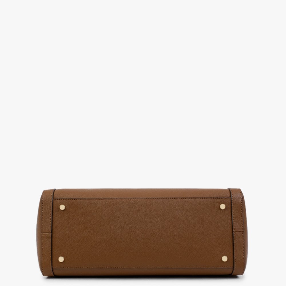 Clare 33 Tan Leather Tote Bag
