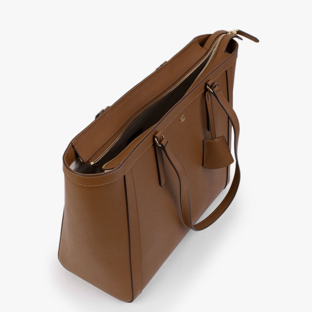 Clare 33 Tan Leather Tote Bag