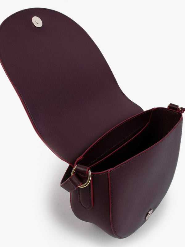 Witney 20 Bordeaux Leather Cross-Body Bag
