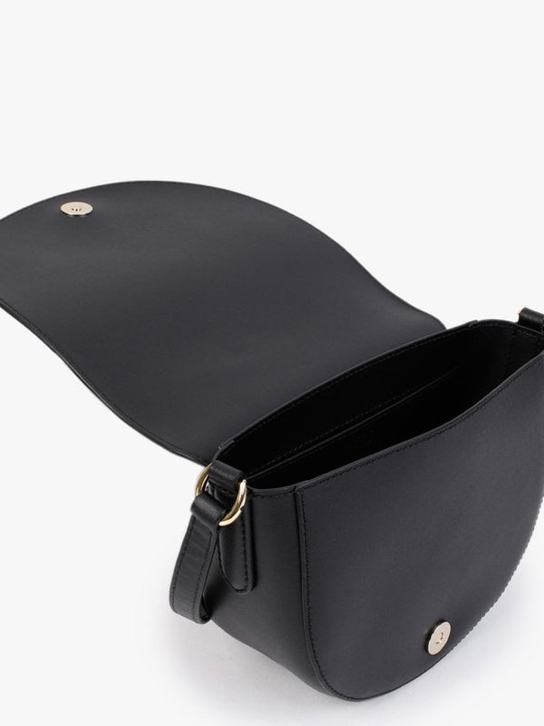 Witney 20 Black Leather Cross-Body Bag