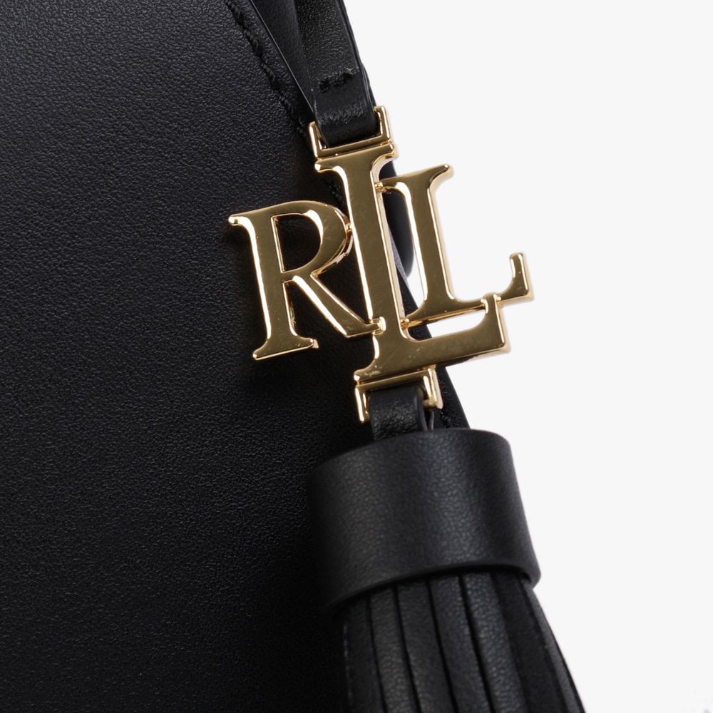 Witney 20 Black Leather Cross-Body Bag