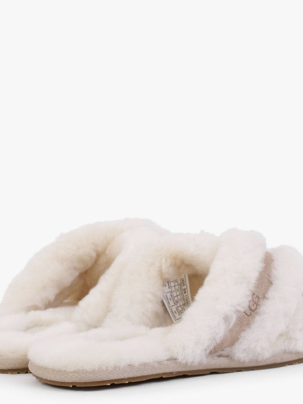 Scuffita Sand Sheepskin Slippers