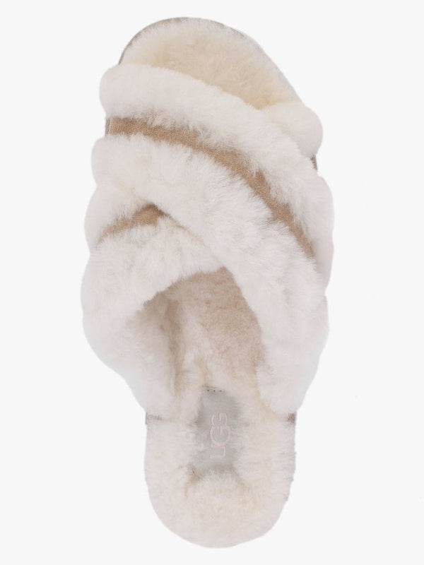 Scuffita Sand Sheepskin Slippers