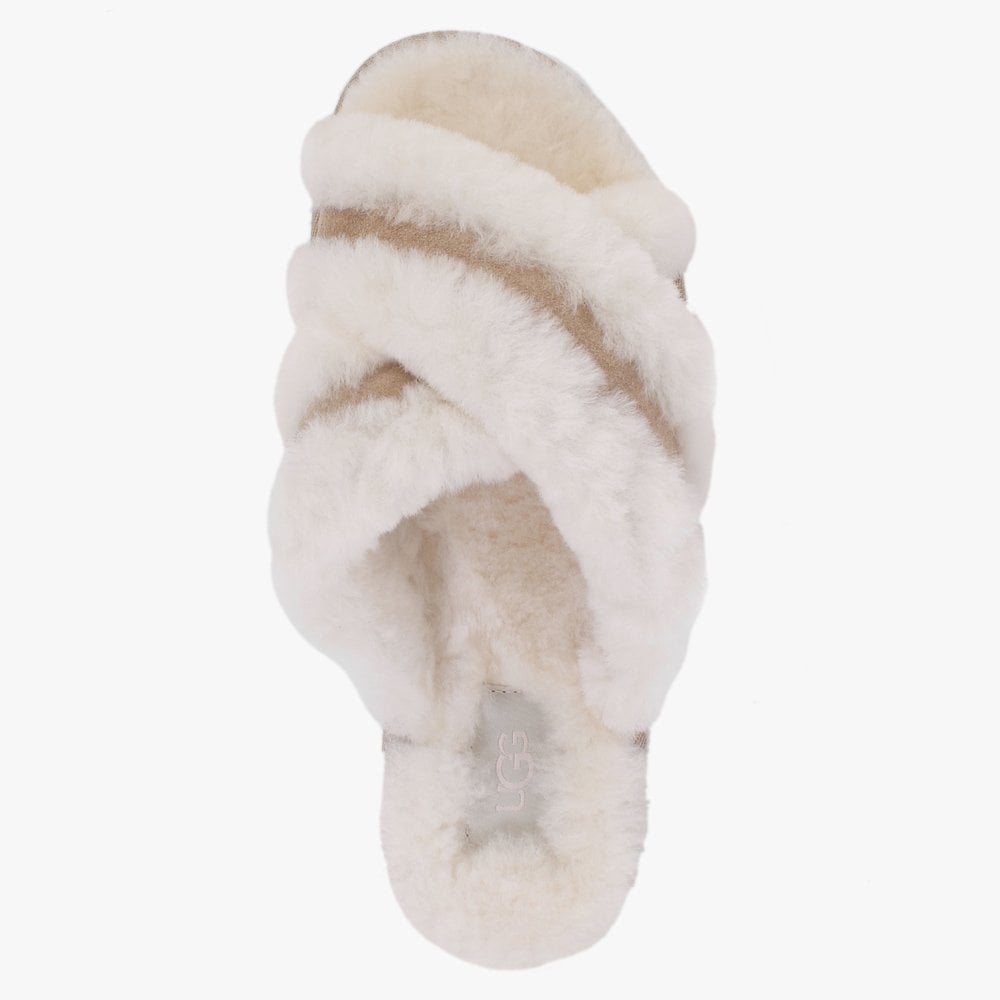 Scuffita Sand Sheepskin Slippers