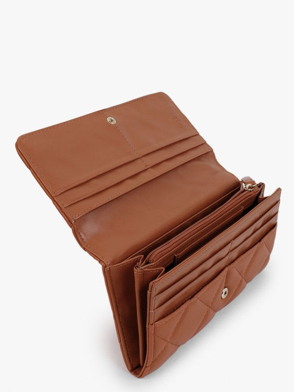 Ocarina Zucca Quilted Flap-Over Wallet