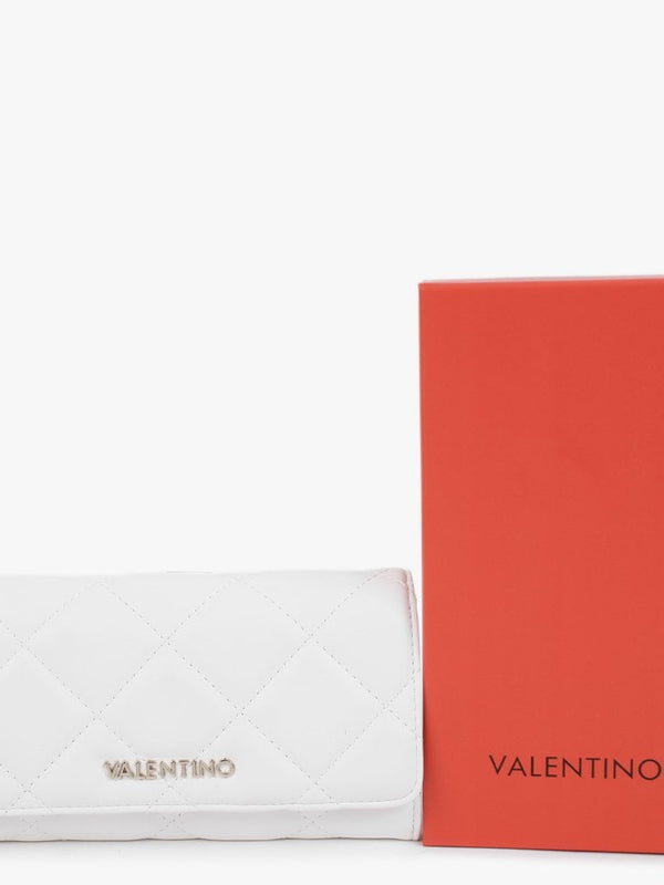Ocarina Bianco Quilted Flap-Over Wallet