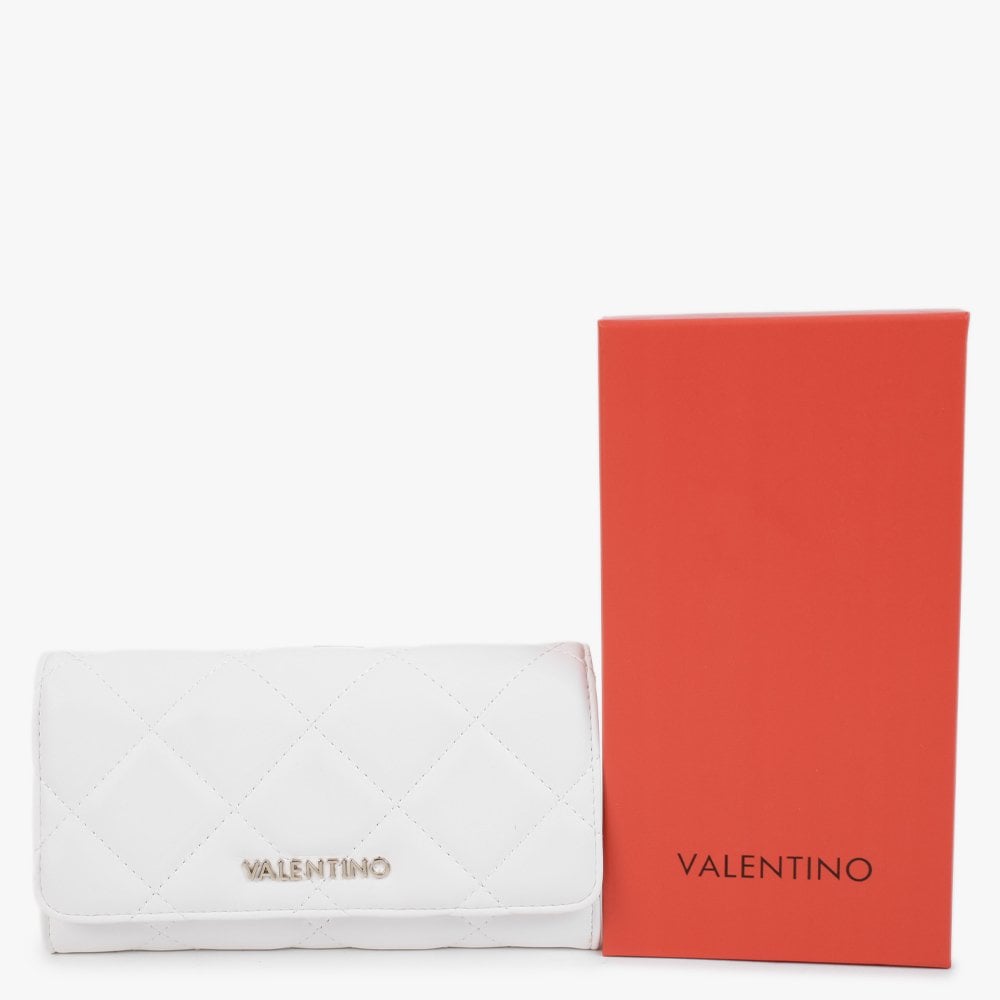 Ocarina Bianco Quilted Flap-Over Wallet