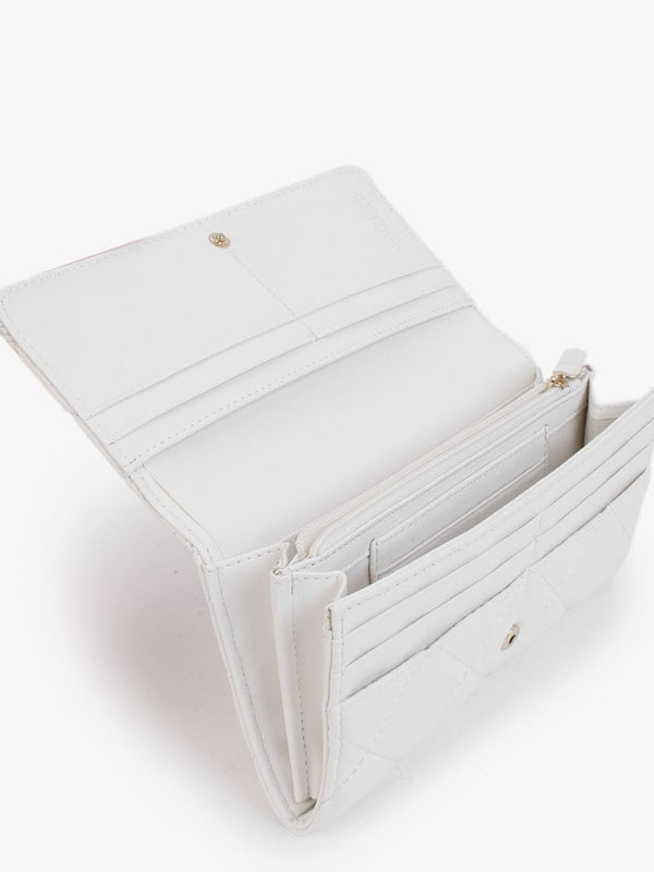 Ocarina Bianco Quilted Flap-Over Wallet