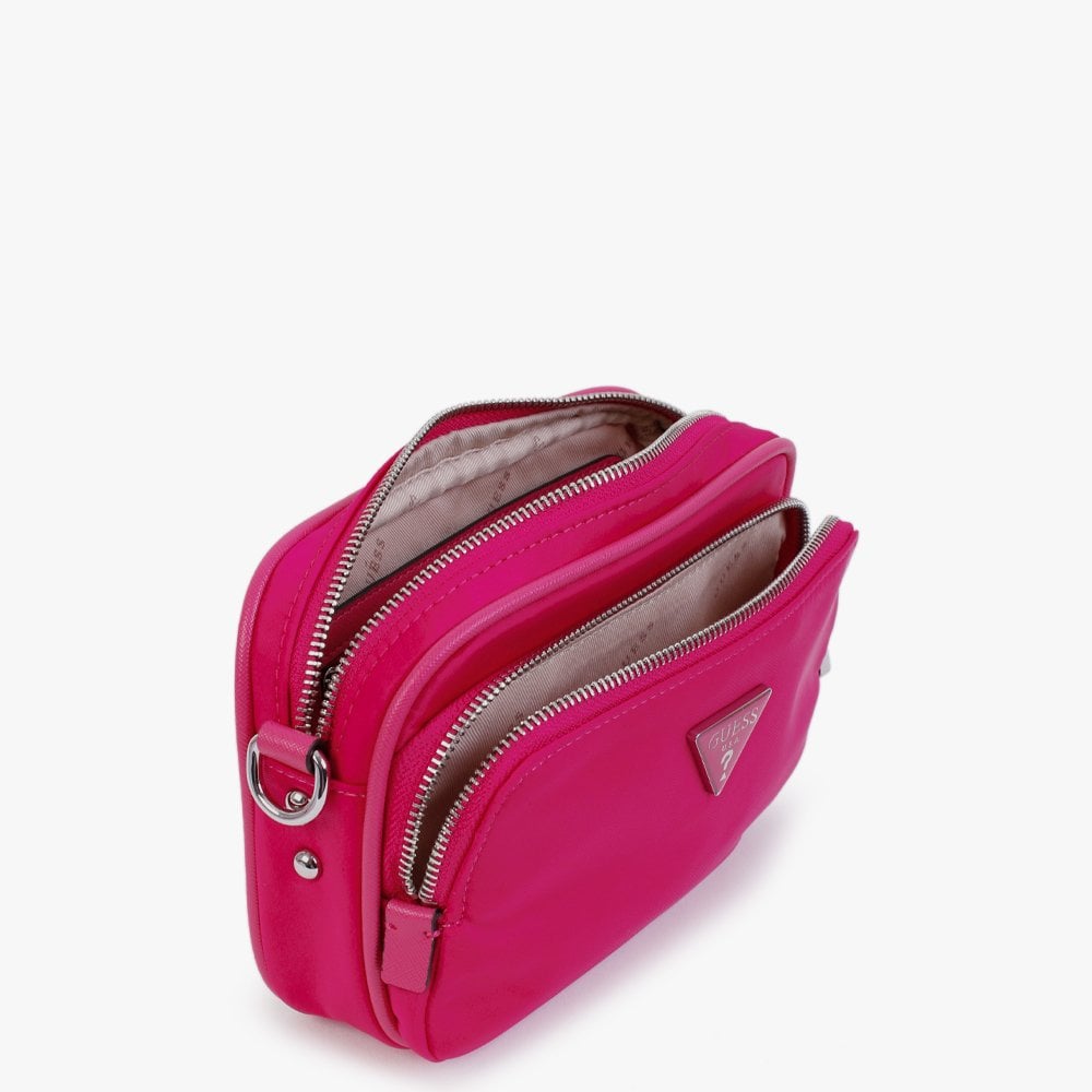 Mini Little Bay Fuchsia Cross-Body Bag