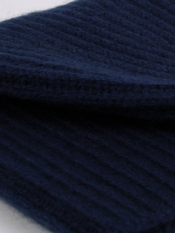 Cashmere Midnight Beanie Hat
