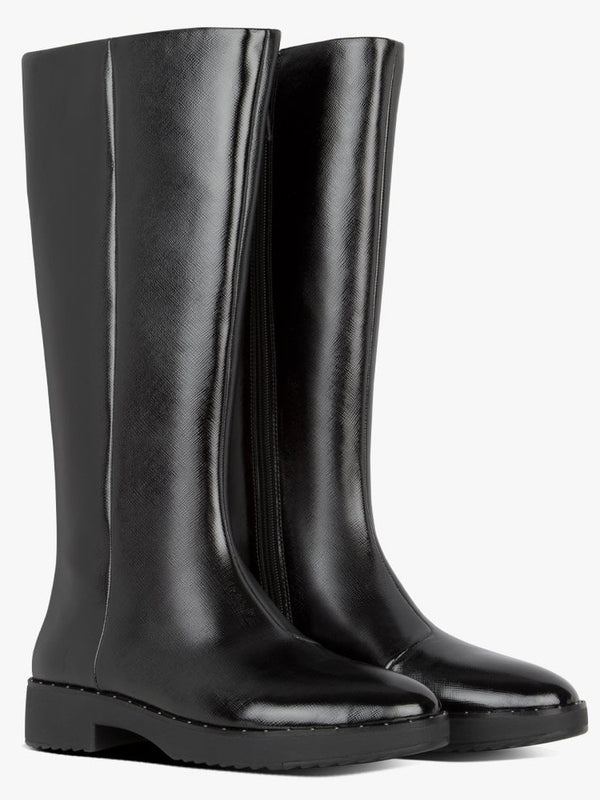 Mari Safferano All Black Knee Boots