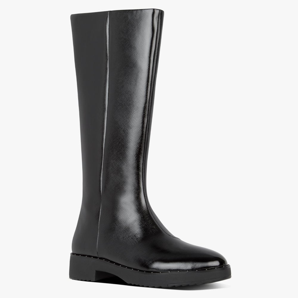 Mari Safferano All Black Knee Boots