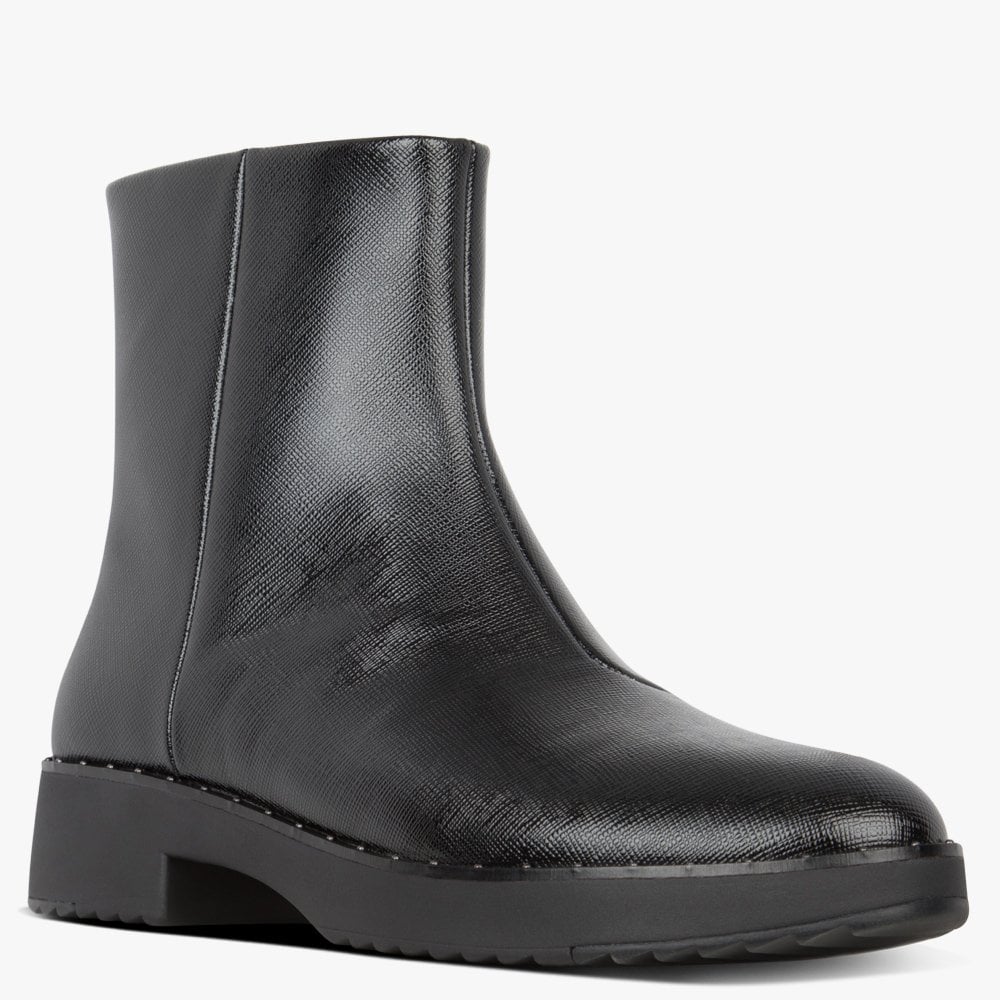 Mari Safferano All Black Ankle Boots
