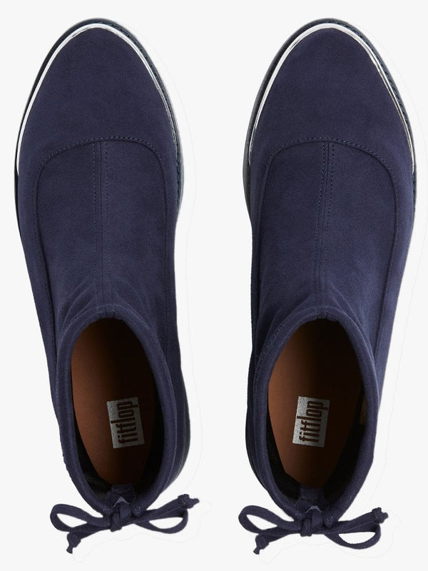 Briget Stretch Maritime Blue Ankle Boots