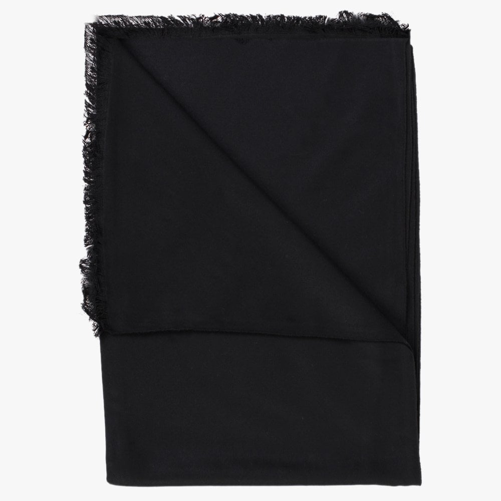 Black Super Soft Pashmina Scarf