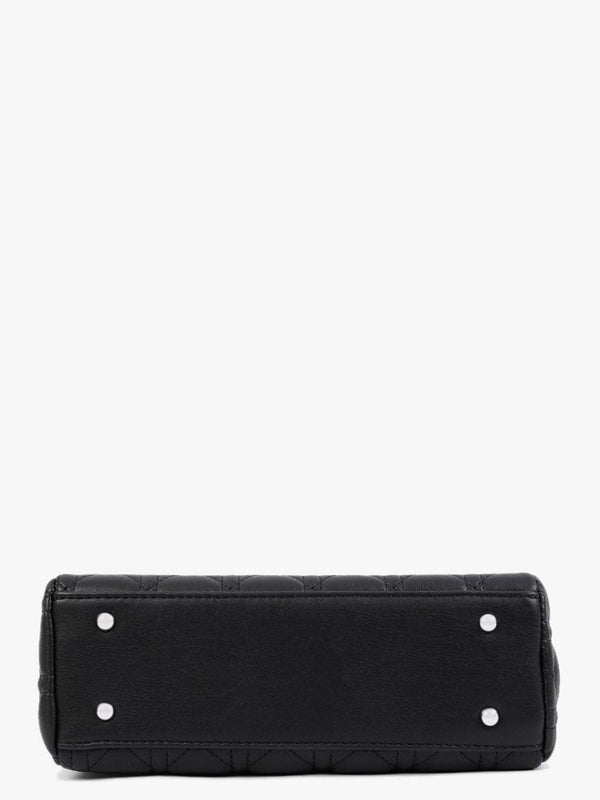 Black Quilted Box Bag