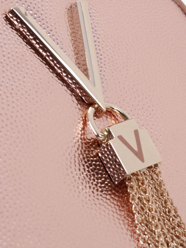 Divina Rosa Ramato Pebbled Camera Bag