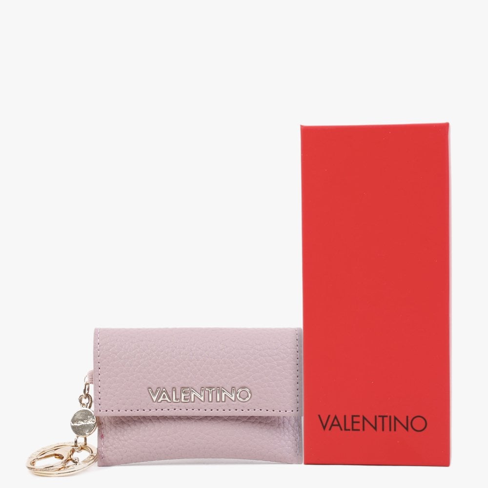 Grass Rosa Pebbled Keyring Pouch