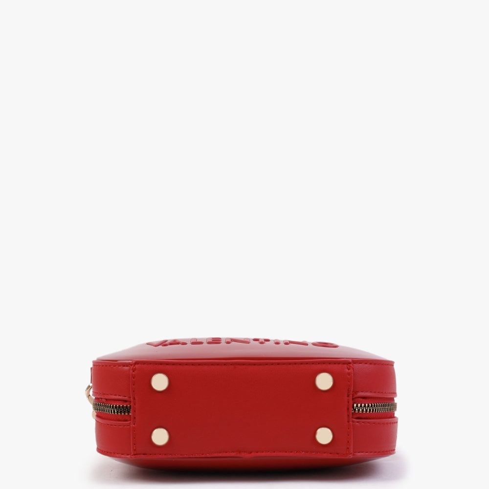 Sabel Haversack Rosso Patent Cross-Body Bag