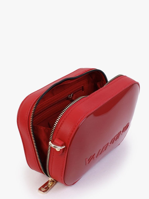 Sabel Haversack Rosso Patent Cross-Body Bag