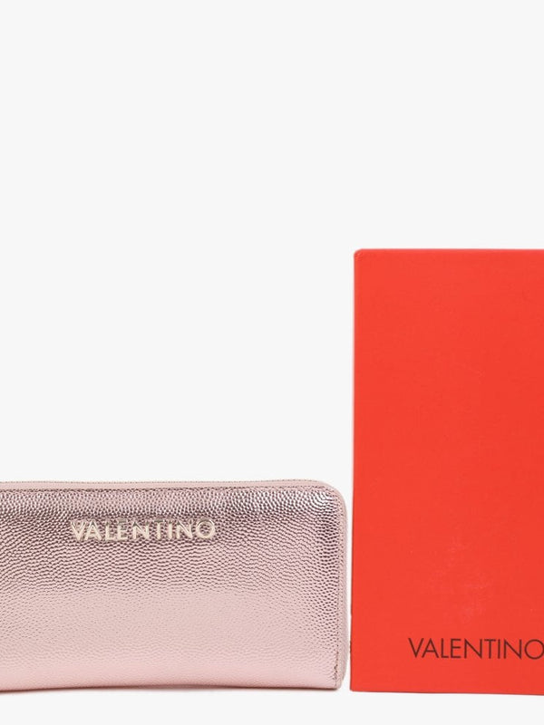 Divina Rosa Ramato Zip Around Wallet