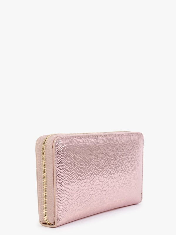 Divina Rosa Ramato Zip Around Wallet