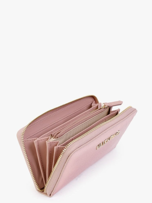 Divina Rosa Ramato Zip Around Wallet
