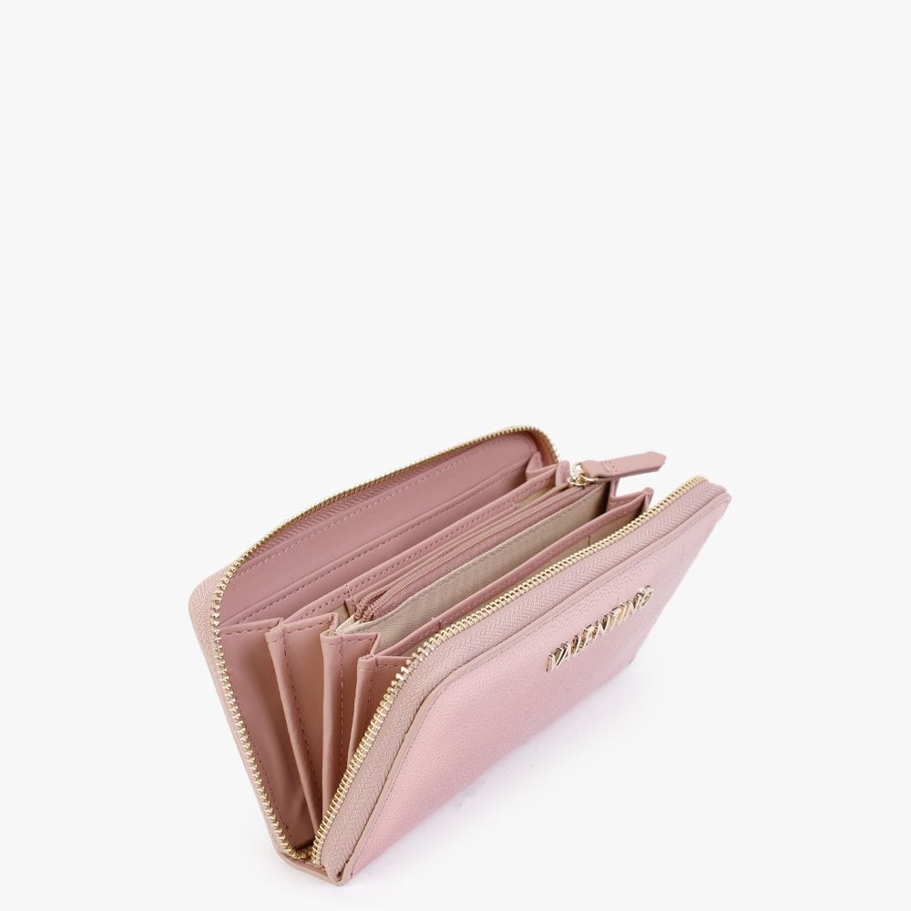 Divina Rosa Ramato Zip Around Wallet