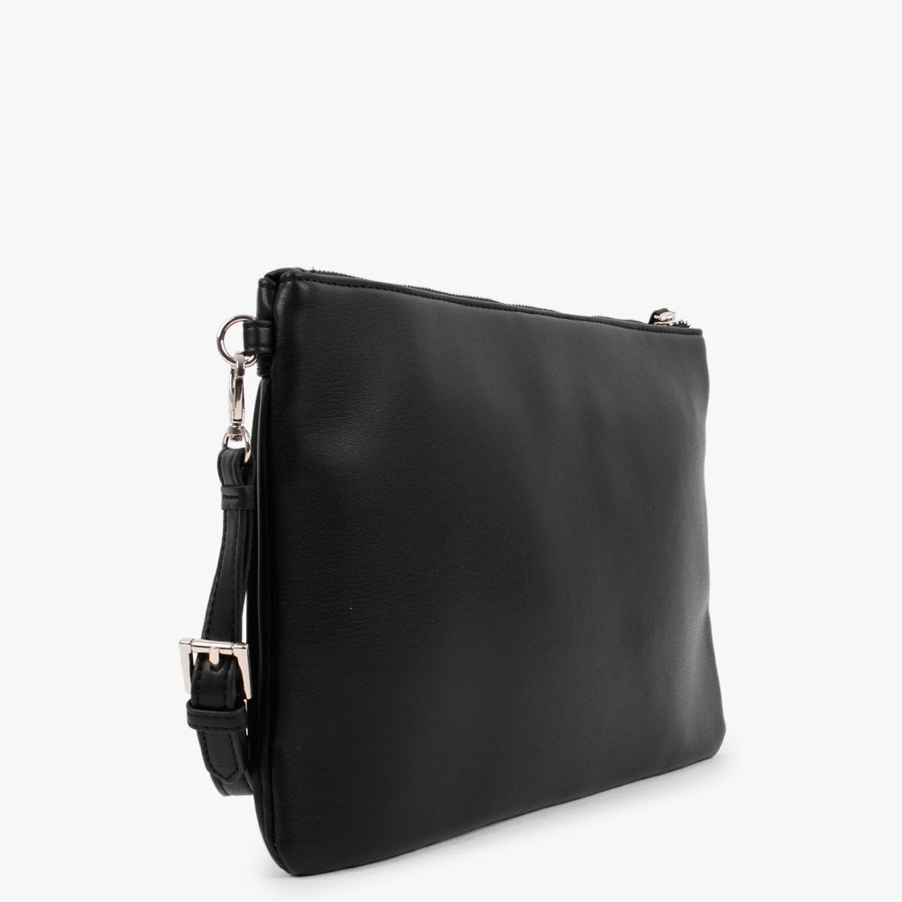Abere Black Quilted Pochette Bag