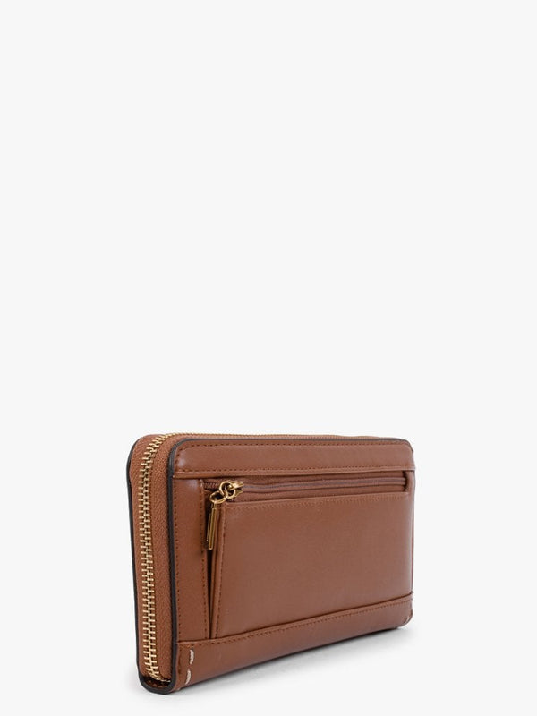 Large Stephi Whiskey Zip Around Wallet